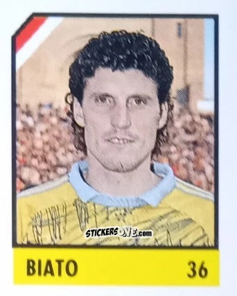 Sticker Biato - Micro Calcio Campionato 1990-1991 n. 36 - Vallardi