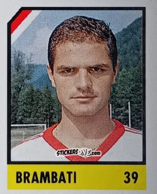 Cromo Amoruso - Micro Calcio Campionato 1990-1991 n. 38 - Vallardi