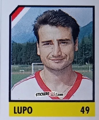 Sticker Lupo - Micro Calcio Campionato 1990-1991 n. 49 - Vallardi