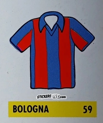 Figurina Maglia Bologna