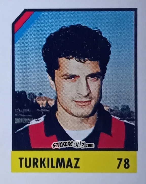 Sticker Turkilmaz - Micro Calcio Campionato 1990-1991 n. 78 - Vallardi