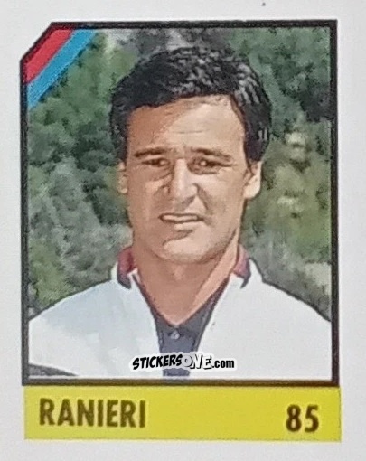 Sticker Ranieri - Micro Calcio Campionato 1990-1991 n. 85 - Vallardi