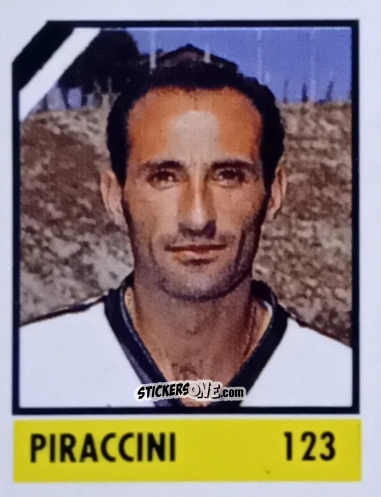 Sticker Piraccini - Micro Calcio Campionato 1990-1991 n. 123 - Vallardi