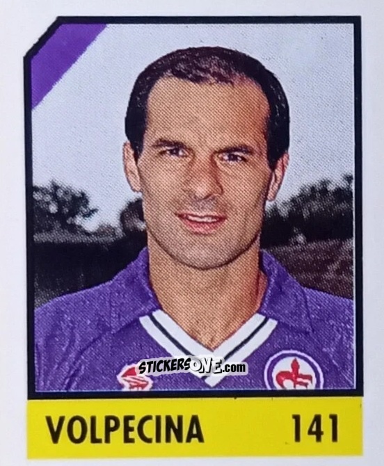 Sticker Volpecina - Micro Calcio Campionato 1990-1991 n. 141 - Vallardi
