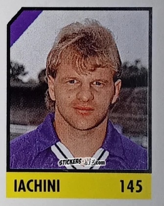 Sticker Iachini - Micro Calcio Campionato 1990-1991 n. 145 - Vallardi