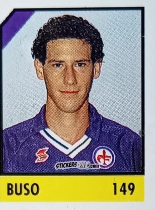 Sticker Buso - Micro Calcio Campionato 1990-1991 n. 149 - Vallardi