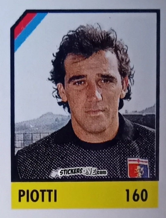 Cromo Piotti - Micro Calcio Campionato 1990-1991 n. 160 - Vallardi
