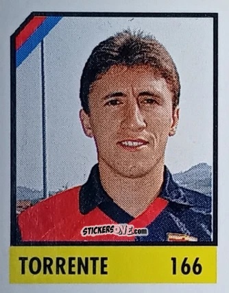 Cromo Torrente - Micro Calcio Campionato 1990-1991 n. 166 - Vallardi