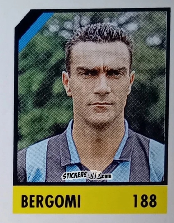 Cromo Bergomi - Micro Calcio Campionato 1990-1991 n. 188 - Vallardi