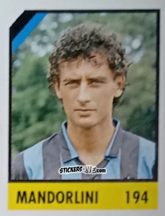Cromo Mandorlini - Micro Calcio Campionato 1990-1991 n. 194 - Vallardi