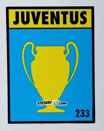 Sticker Coppa dei Campioni - Palmares - Micro Calcio Campionato 1990-1991 n. 233 - Vallardi