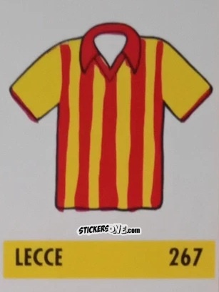 Figurina Maglia Lecce