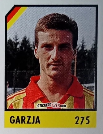 Sticker Garzja - Micro Calcio Campionato 1990-1991 n. 275 - Vallardi