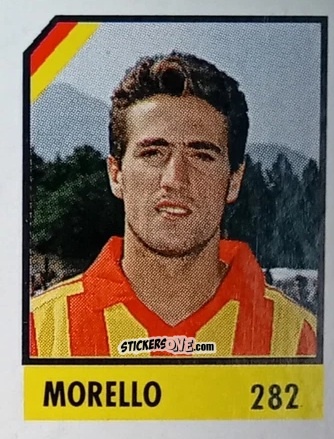 Cromo Morello - Micro Calcio Campionato 1990-1991 n. 282 - Vallardi