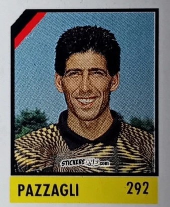 Cromo Pazzagli - Micro Calcio Campionato 1990-1991 n. 292 - Vallardi