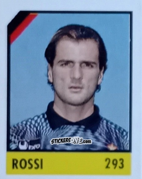Cromo Rossi - Micro Calcio Campionato 1990-1991 n. 293 - Vallardi