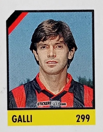 Figurina Galli - Micro Calcio Campionato 1990-1991 n. 299 - Vallardi