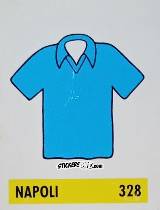 Figurina Maglia Napoli