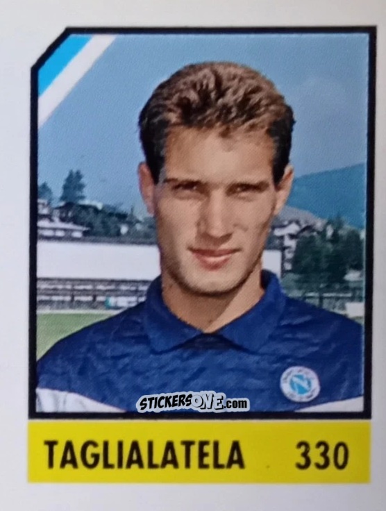 Sticker Taglialatela - Micro Calcio Campionato 1990-1991 n. 330 - Vallardi