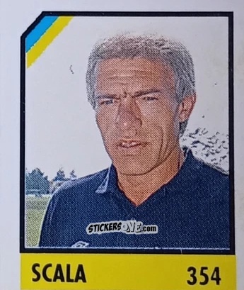 Figurina Scala - Micro Calcio Campionato 1990-1991 n. 354 - Vallardi