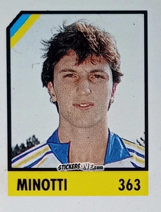 Cromo Minotti - Micro Calcio Campionato 1990-1991 n. 363 - Vallardi