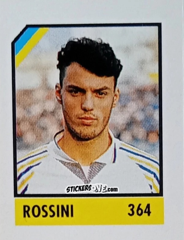 Sticker Rossini - Micro Calcio Campionato 1990-1991 n. 364 - Vallardi