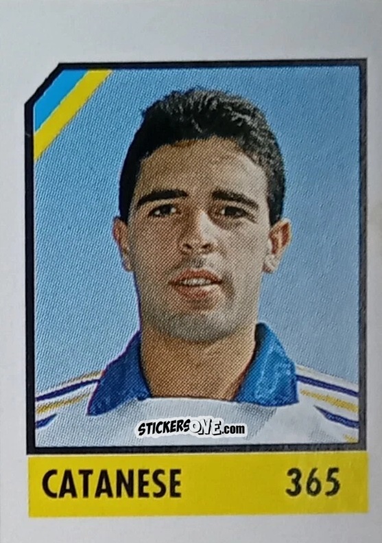Cromo Catanese - Micro Calcio Campionato 1990-1991 n. 365 - Vallardi