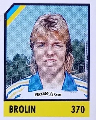 Cromo Brolin - Micro Calcio Campionato 1990-1991 n. 370 - Vallardi