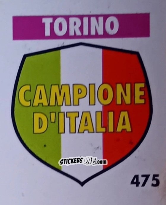 Figurina Serie A - Palmares