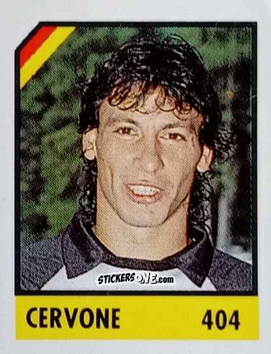 Figurina Cervone - Micro Calcio Campionato 1990-1991 n. 404 - Vallardi
