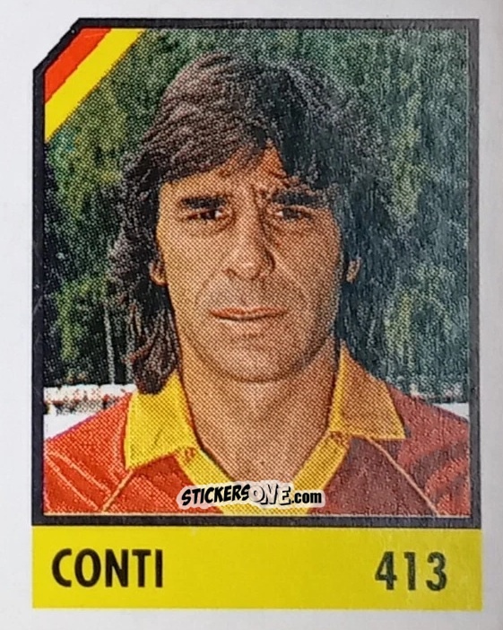 Sticker Conti - Micro Calcio Campionato 1990-1991 n. 413 - Vallardi