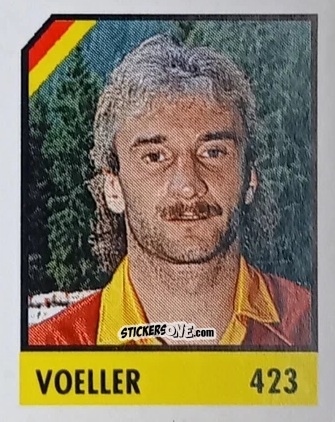 Cromo Voeller - Micro Calcio Campionato 1990-1991 n. 423 - Vallardi