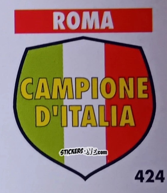 Cromo Serie A - Palmares - Micro Calcio Campionato 1990-1991 n. 424 - Vallardi