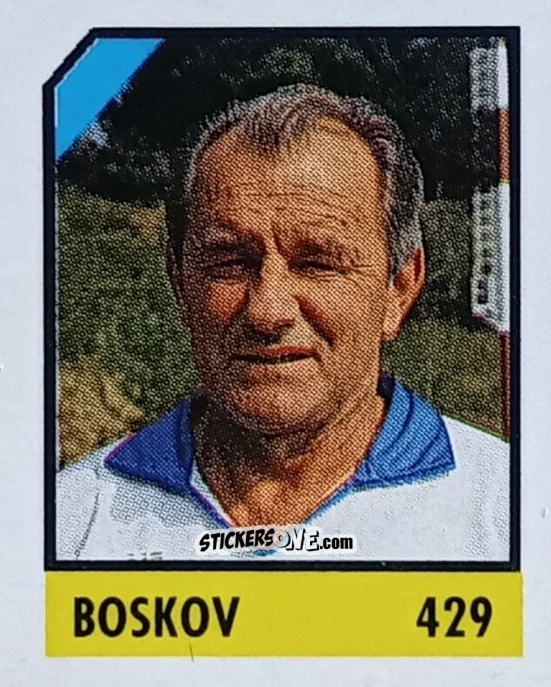 Cromo Boskov - Micro Calcio Campionato 1990-1991 n. 429 - Vallardi
