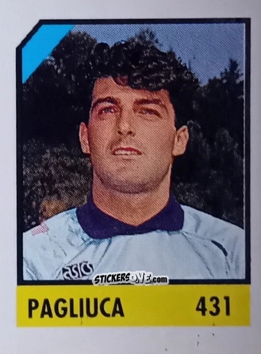 Cromo Pagliuca - Micro Calcio Campionato 1990-1991 n. 431 - Vallardi