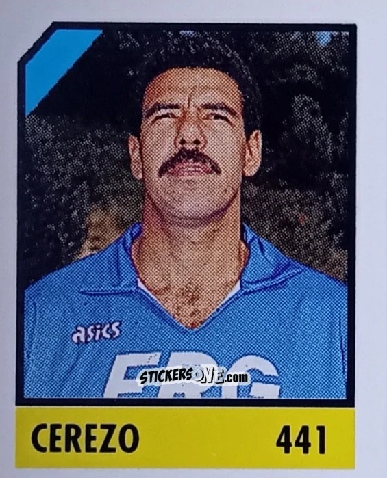 Cromo Cerezo - Micro Calcio Campionato 1990-1991 n. 441 - Vallardi