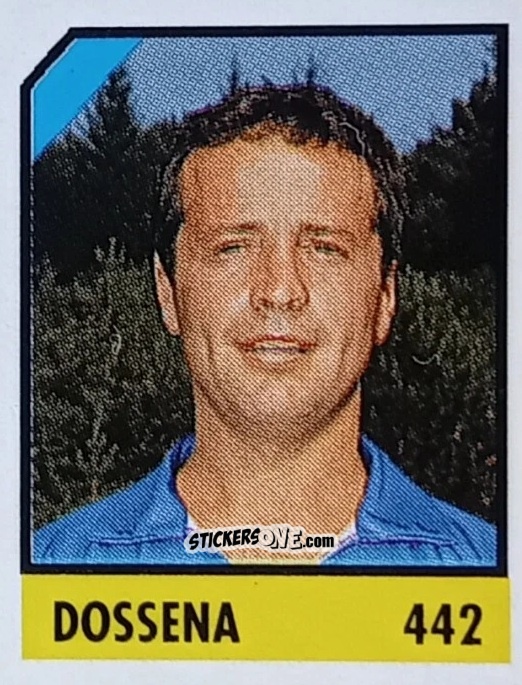 Figurina Dossena - Micro Calcio Campionato 1990-1991 n. 442 - Vallardi