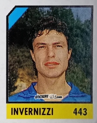 Figurina Invernizzi - Micro Calcio Campionato 1990-1991 n. 443 - Vallardi
