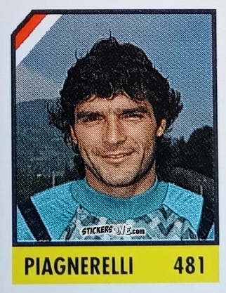 Sticker Piagnerelli - Micro Calcio Campionato 1990-1991 n. 481 - Vallardi