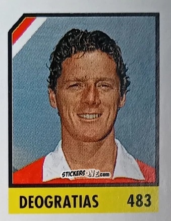 Sticker Deogratias - Micro Calcio Campionato 1990-1991 n. 483 - Vallardi