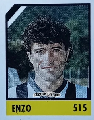 Sticker Enzo - Micro Calcio Campionato 1990-1991 n. 515 - Vallardi
