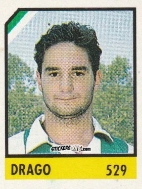 Cromo Drago - Micro Calcio Campionato 1990-1991 n. 529 - Vallardi