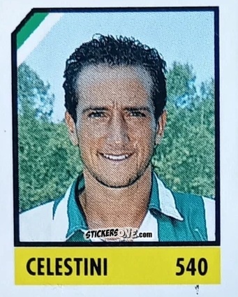 Cromo Celestini - Micro Calcio Campionato 1990-1991 n. 540 - Vallardi