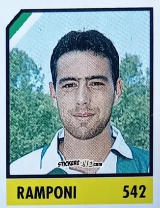 Cromo Ramponi - Micro Calcio Campionato 1990-1991 n. 542 - Vallardi