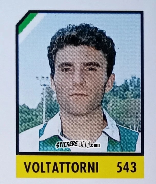 Cromo Voltattorni - Micro Calcio Campionato 1990-1991 n. 543 - Vallardi