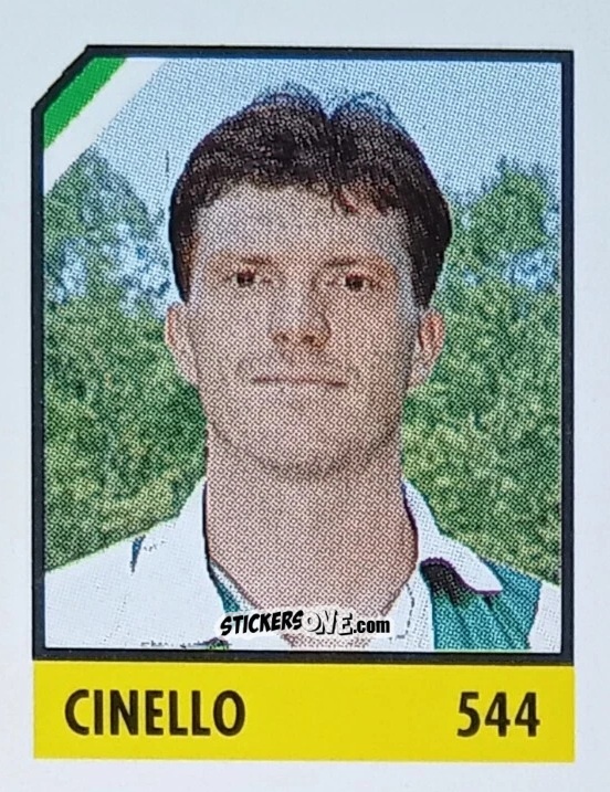 Sticker Cinello - Micro Calcio Campionato 1990-1991 n. 544 - Vallardi