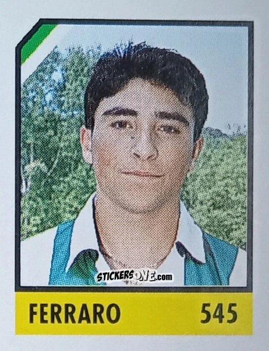 Cromo Ferraro - Micro Calcio Campionato 1990-1991 n. 545 - Vallardi
