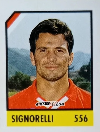 Sticker Signorelli - Micro Calcio Campionato 1990-1991 n. 556 - Vallardi