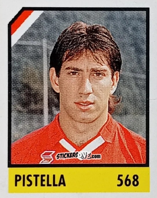 Figurina Pistella - Micro Calcio Campionato 1990-1991 n. 568 - Vallardi