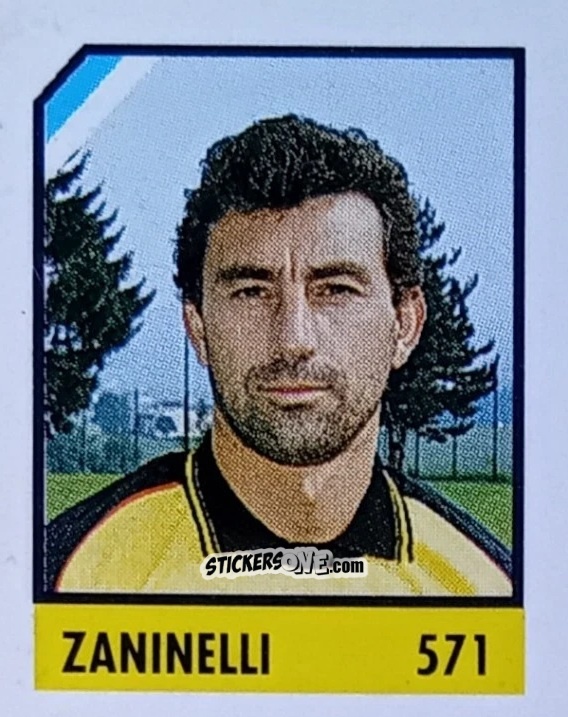 Sticker Zaninelli - Micro Calcio Campionato 1990-1991 n. 571 - Vallardi